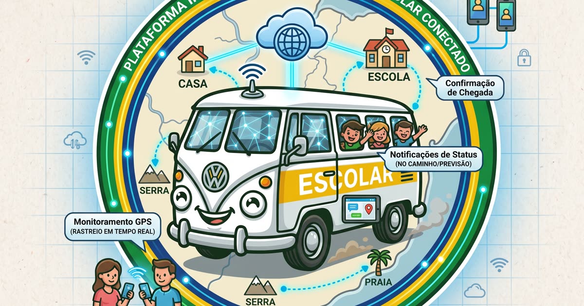 EscolarTec — transporte escolar com segurança